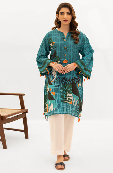 Orient HCS 22 007 U Teal Summer Spring Lawn 2022 Online Shopping